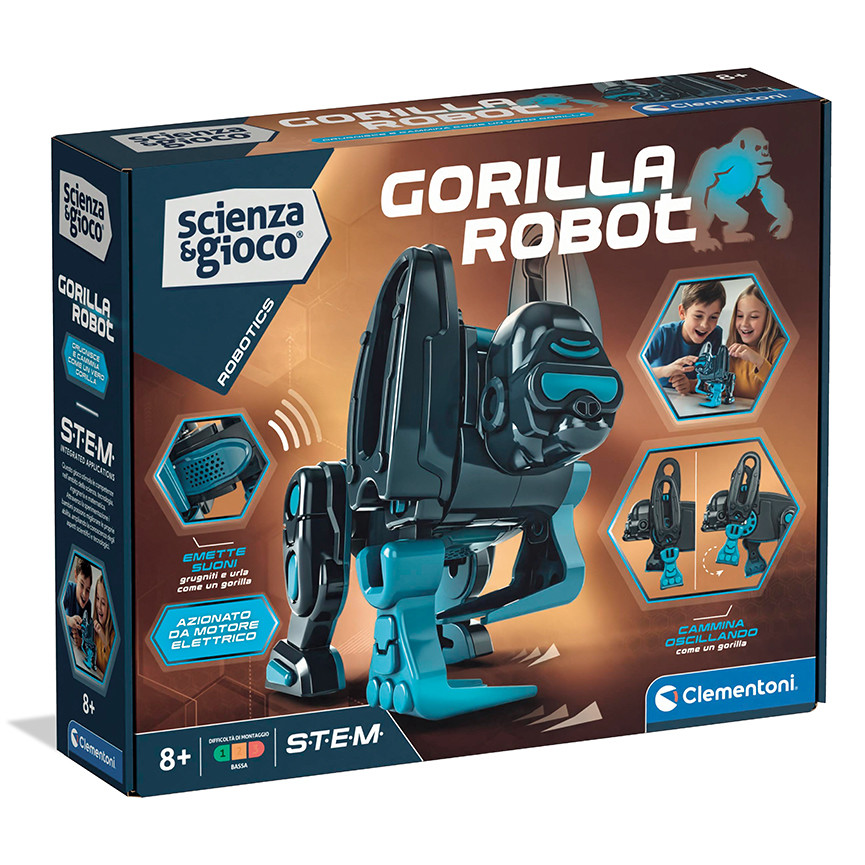 SCIENZA E GIOCO GORILLA ROBOT 19453