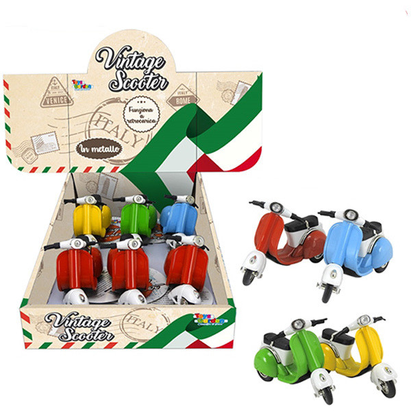 SCOOTER VINTAGE IN METALLO DISPLAY