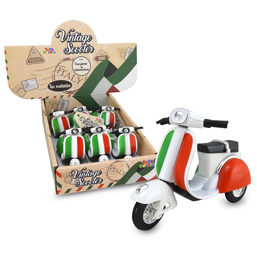 SCOOTER VINTAGE IN METALLO ITALY DISPLAY 28433
