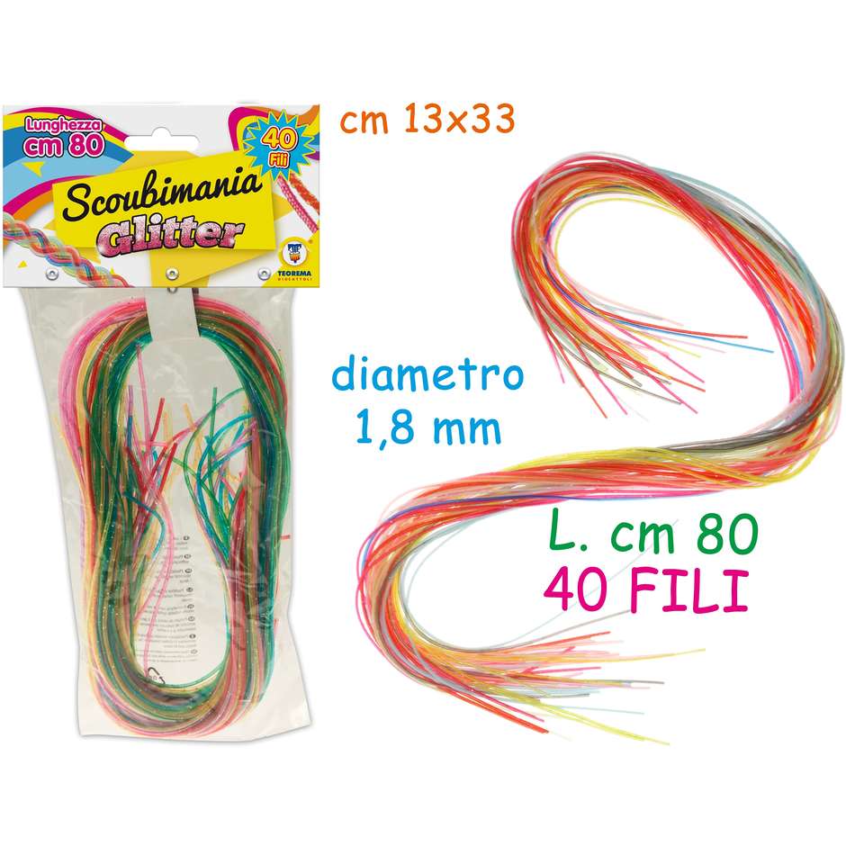 SCUBIDU GLITTER 80CM 63630