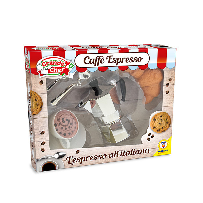 SET CAFFE ESPRESSO ALL'ITALIANA CON MOKA