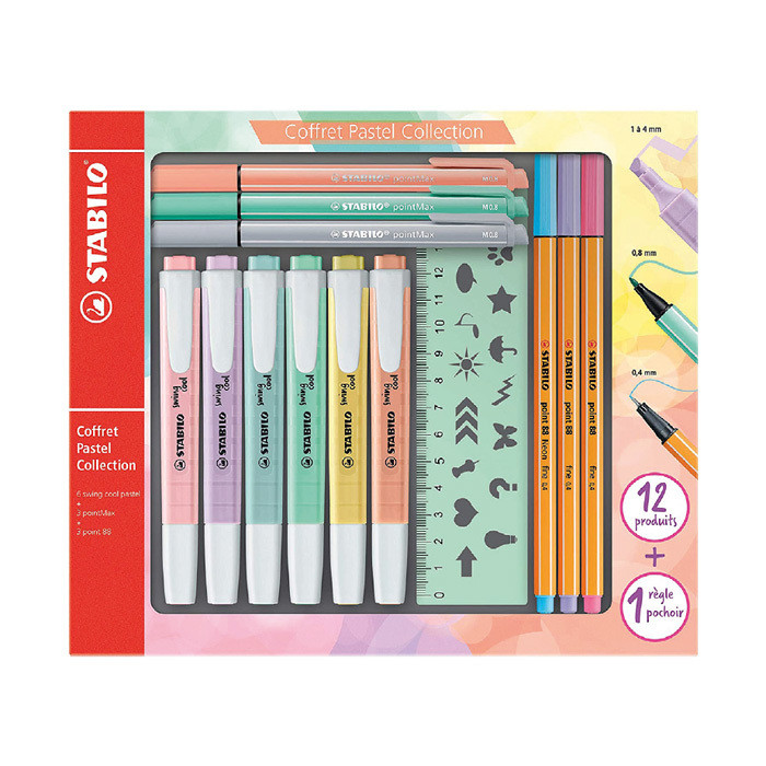 SET PASTEL COLLECT.13PZ IT/87-2915