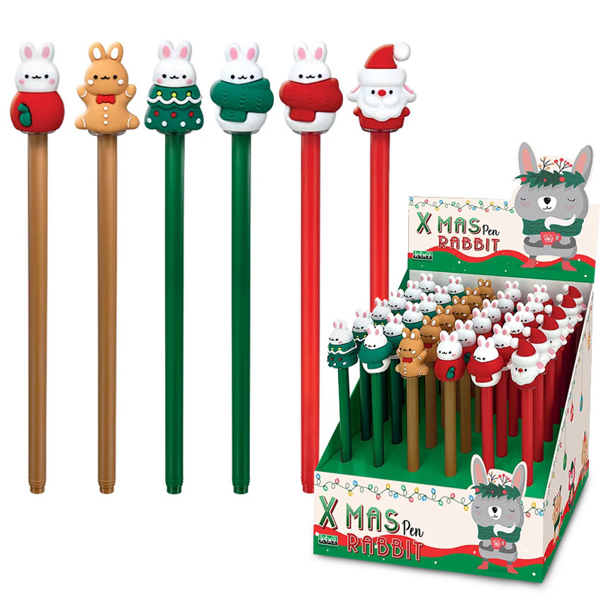 SF.C/TOP NATALE RABBIT 6SOGG.INCH.NERO