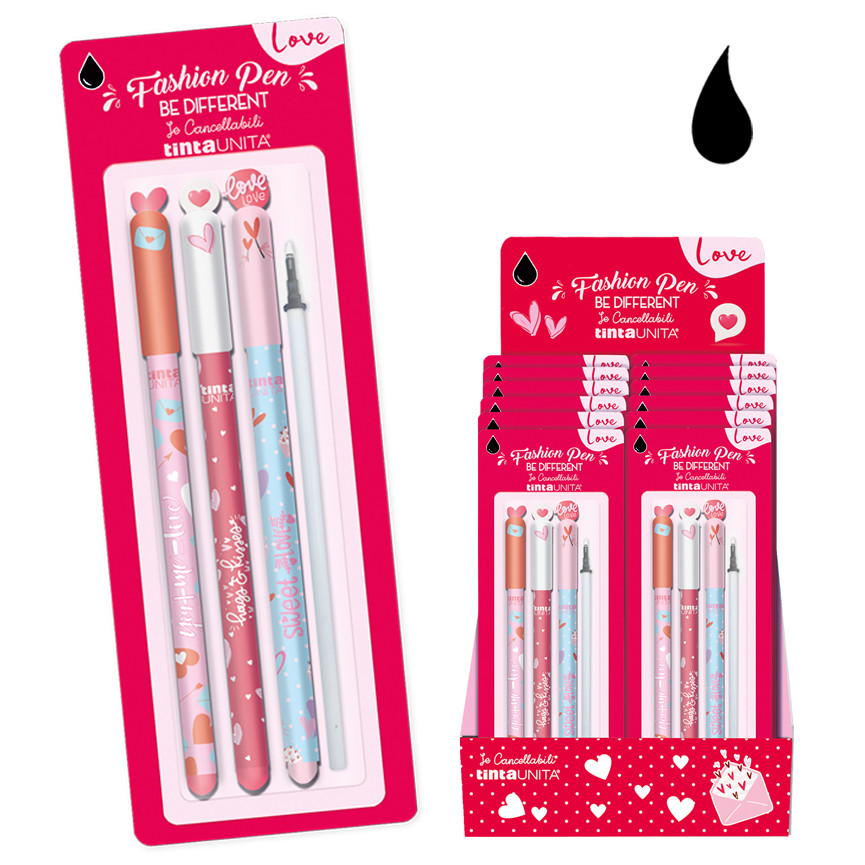 SF.CANC.T.UNITA LOVE BLS. 3SF+1REF.NERO DISPL. 26