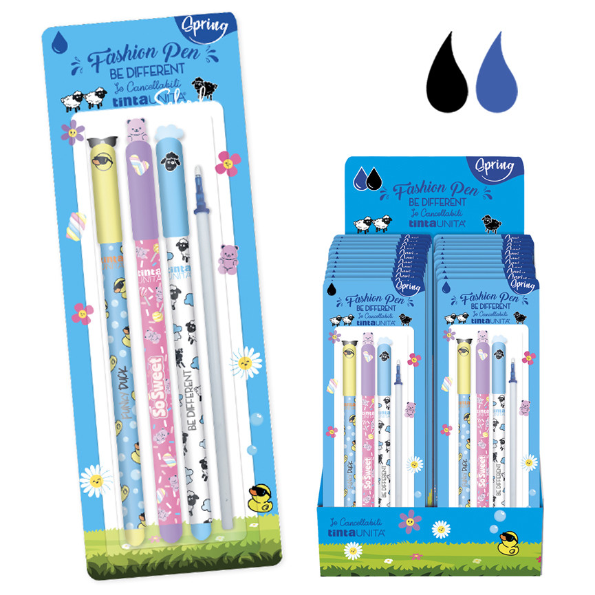 SF.CANC.T.UNITA SPRING BLS. 3SF+1REF.BLU/NERO DISP