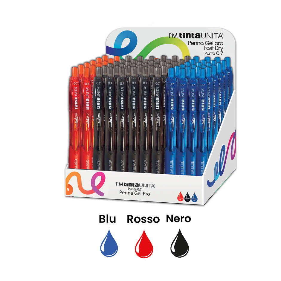 SF.IM GEL PRO 0.7 T.UNITA FASTDRY N/B/R ESP.63224