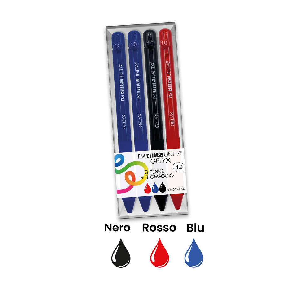 SF.IM GELYX 1.0 T.UNITA GIFT SET 3+1 CLASSIC NE/BL