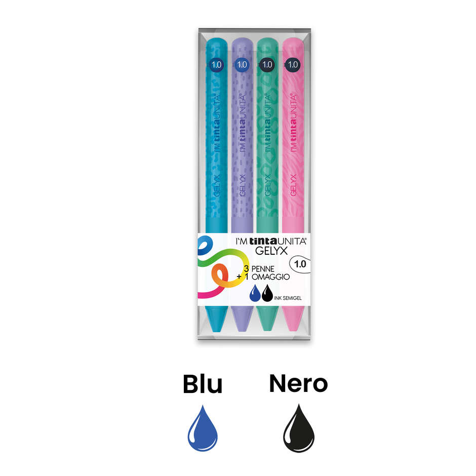 SF.IM GELYX 1.0 T.UNITA GIFT SET 3+1 FASHION NE/BL