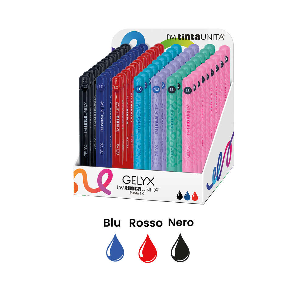 SF.IM GELYX 1.0 T.UNITA ICON+FASH. N/B/R ESP.63278