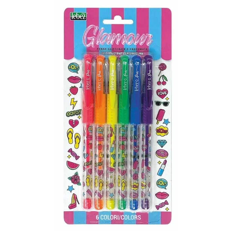 SFERA GEL GLITTER BLISTE 6PZ.5306