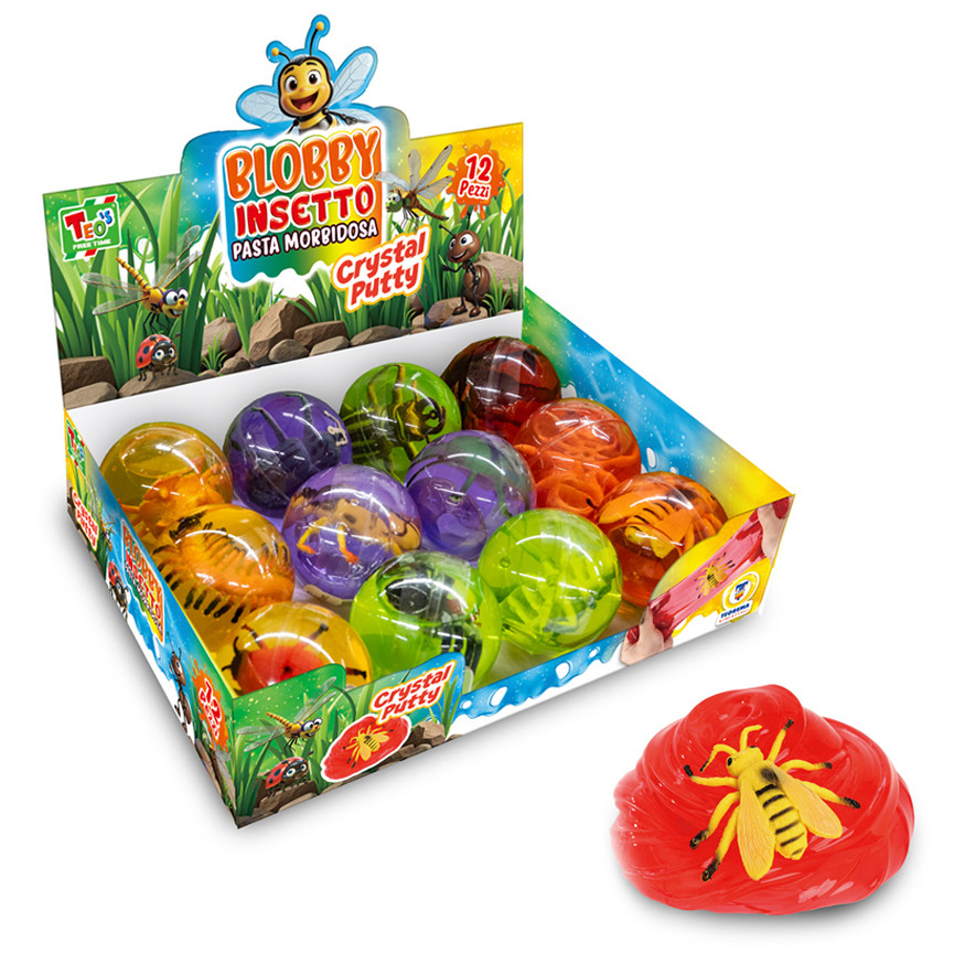 SLIME BLOBBY POCKET AMICI INSETTI 52654