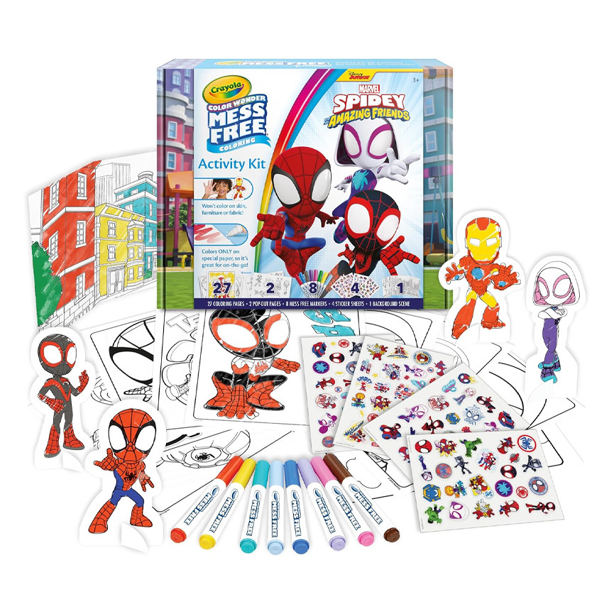 SPIDEY - COLOR WONDER ACTIVITY SET 75-7193