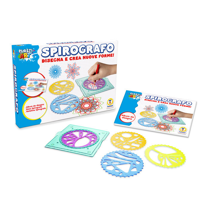 SPIROGRAFO E STENCIL 67386