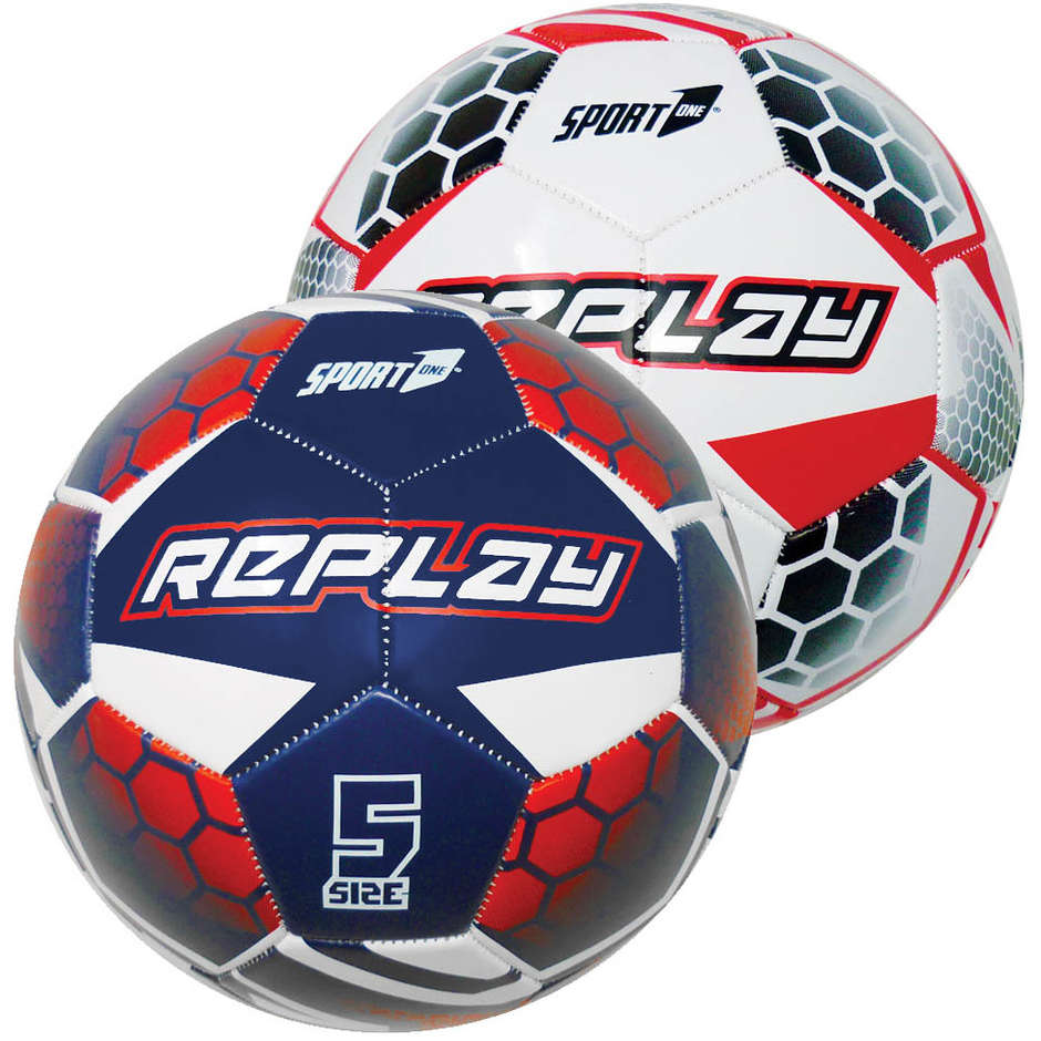 SPORTONE PALLONE CUOIO CALCIO REPLAY