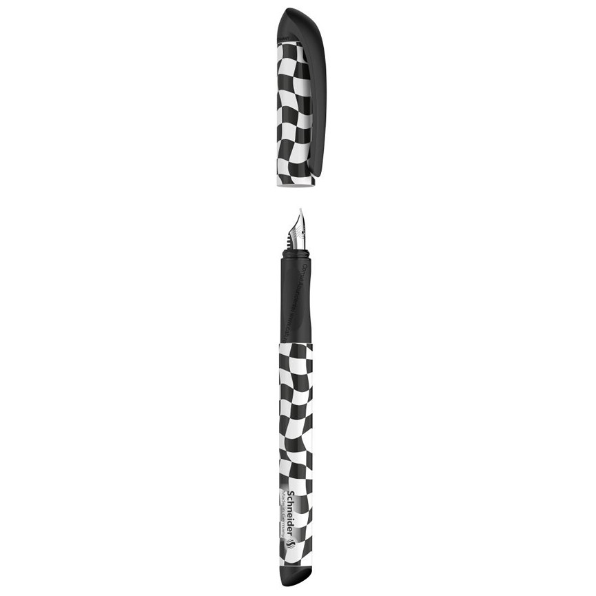 ST.VOICE BLACK CHECKED QUADRI BIANCO/NERO P160015