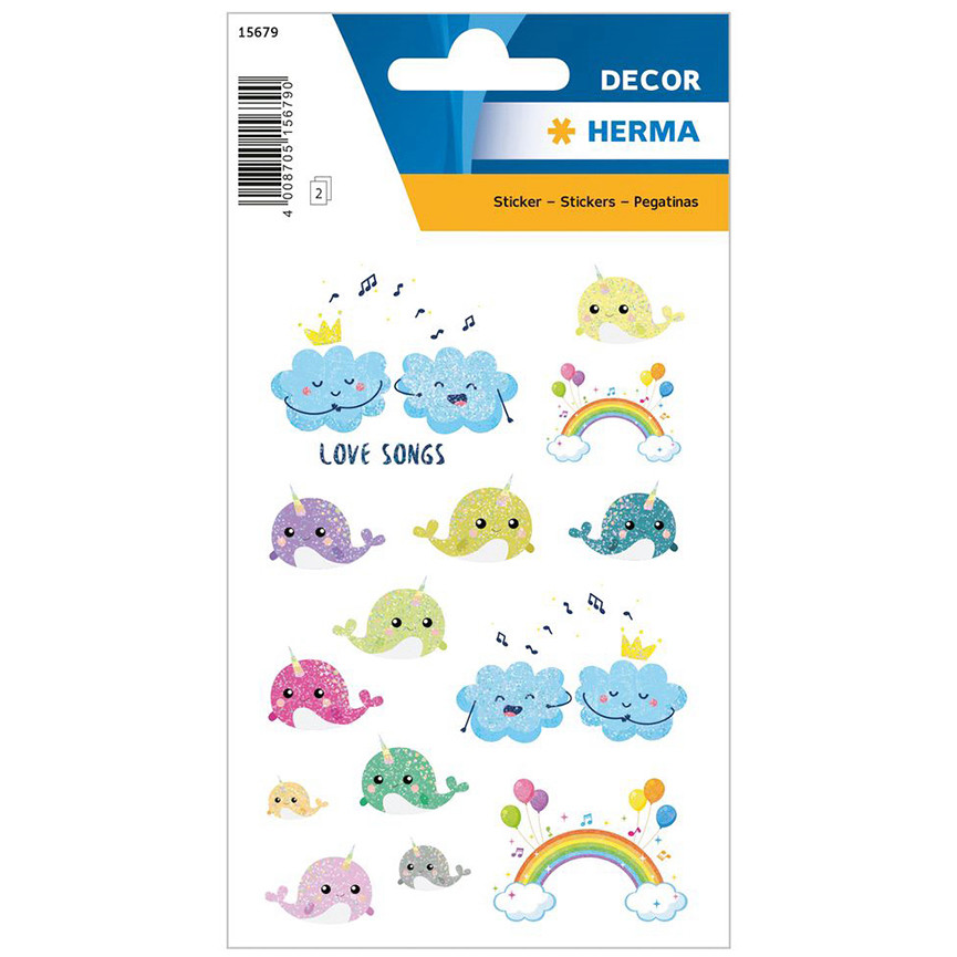 STICKER HERMA DECOR LOVE SONGS HE15679