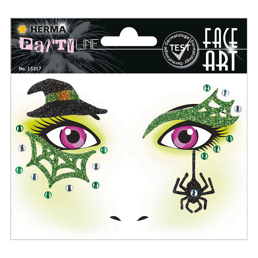STICKER HERMA FACE ART DECOR HE15317