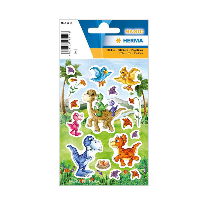 STICKER HERMA MAGIC DINOSAURI HE15214