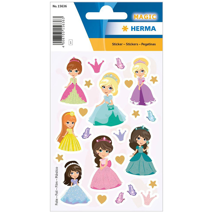 STICKER HERMA MAGIC PRINCIPESSE HE15636