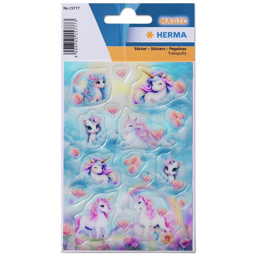 STICKER HERMA MAGIC UNICORNI HE15777