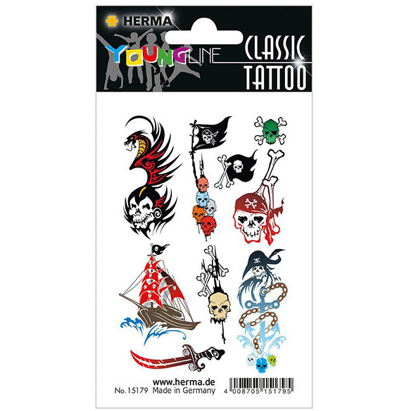 STICKER HERMA TATTOO COLOURS HE15179