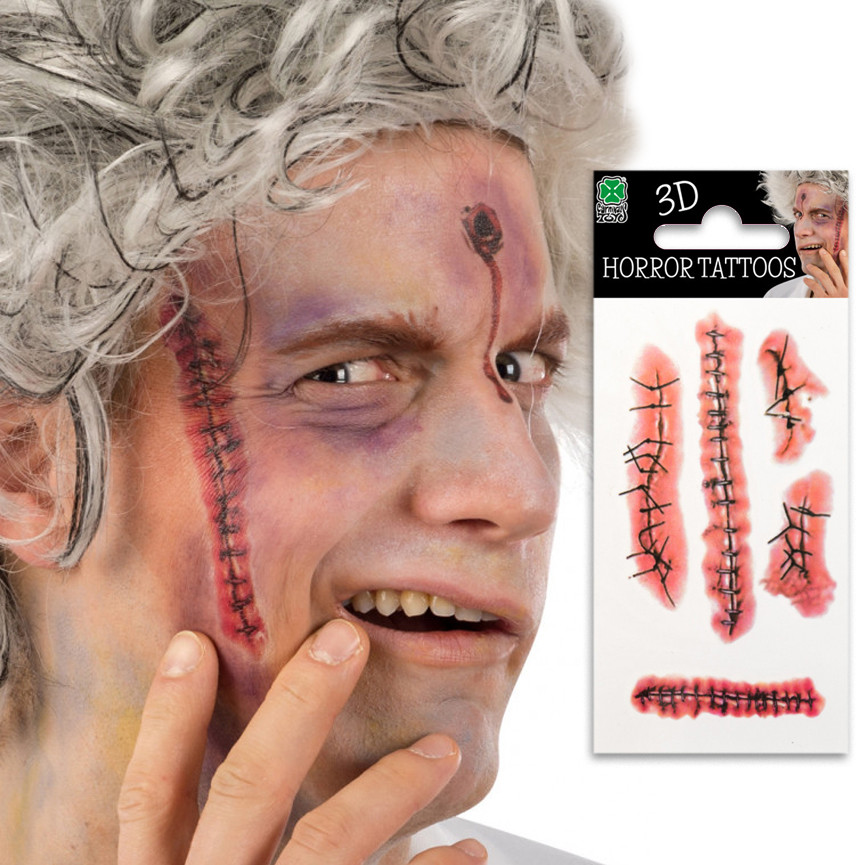 TATUAGGI CICATRICI INSANGUINATE 07308