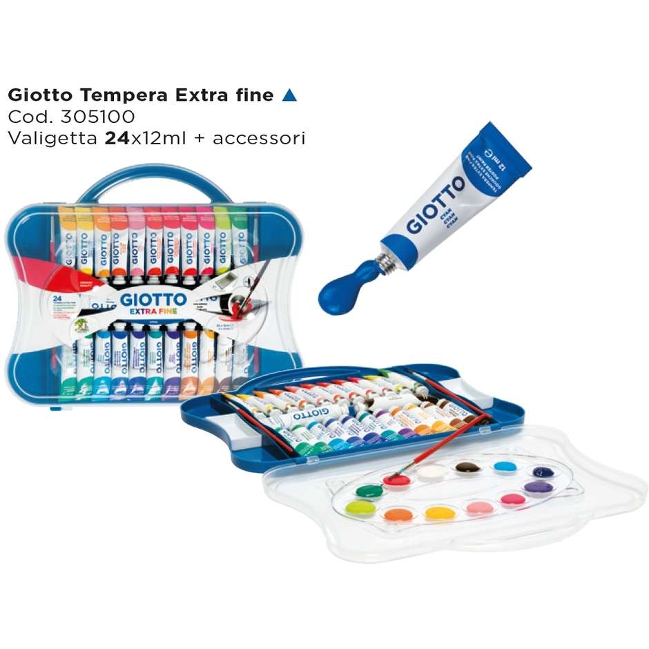 TEMPERE GIOTTO T4 24 PEZZI