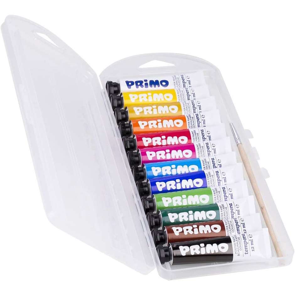 TEMPERE PRIMO 12 ML 10 PEZZI COLORI CLASSICI