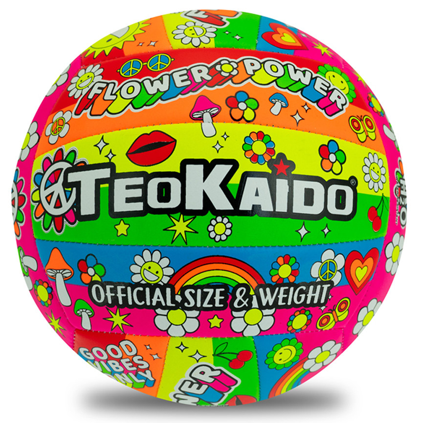 TEOKAIDO PALLONE VOLLEY/ BEACHVOLLEY FLOWER 52487