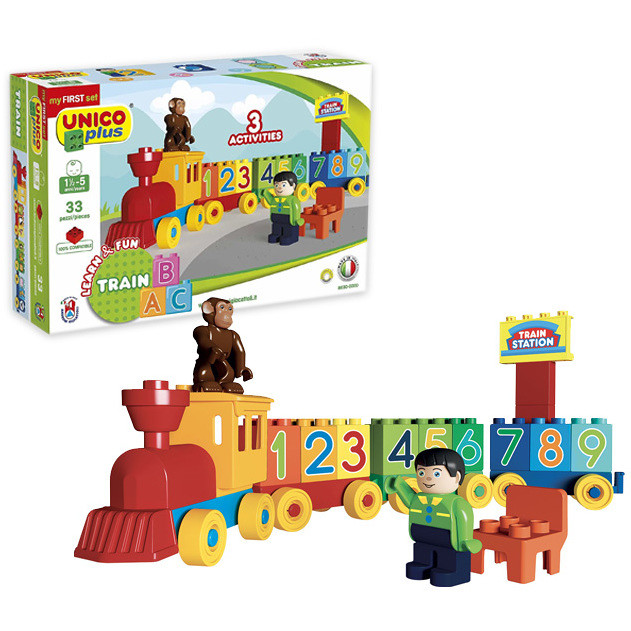 UNICO PLUS TRENINO NUMERI 33PZ