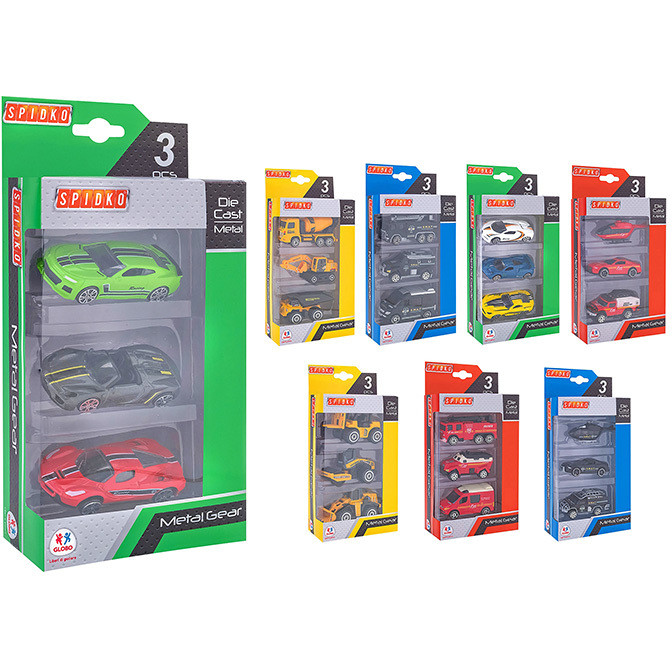 VEICOLI DIE CAST 3PZ 8ASS