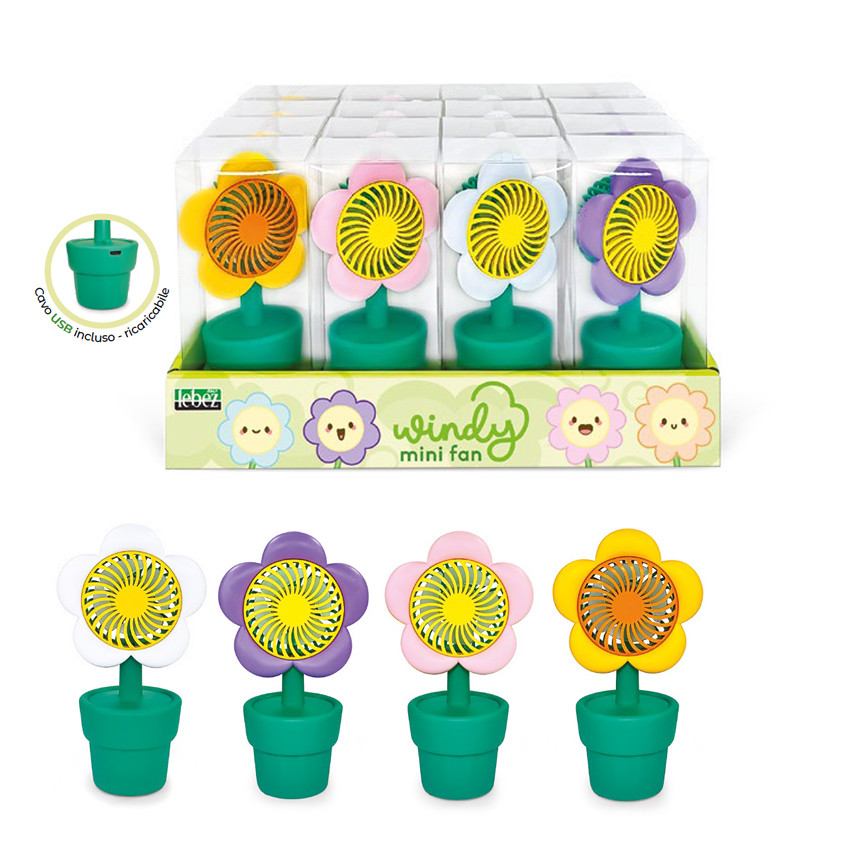 VENTILATORI MINI PORTATILI FIORI 82215