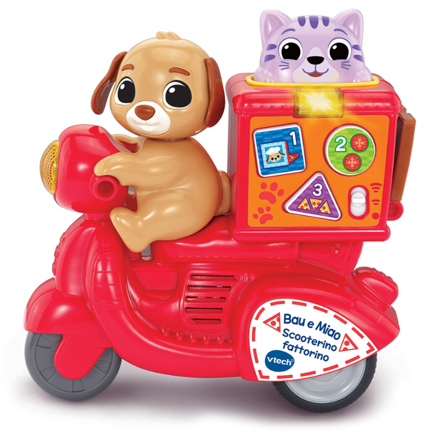 VTECH BAU E MIAO SCOOTERINO FATTORINO 586607
