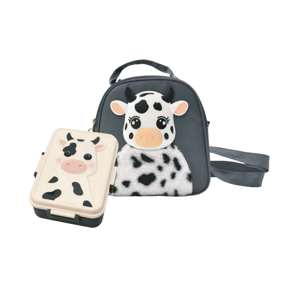 ZAINO BORSA + PORTA MERENDA FRIENDS SET UNICORNO