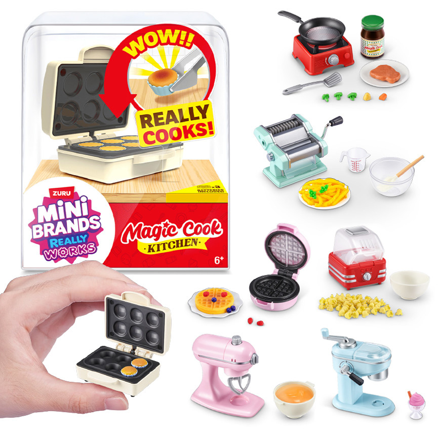 ZURU MINI BRANDS MAGIC COOK KITCHENS DISPLAY BANCO