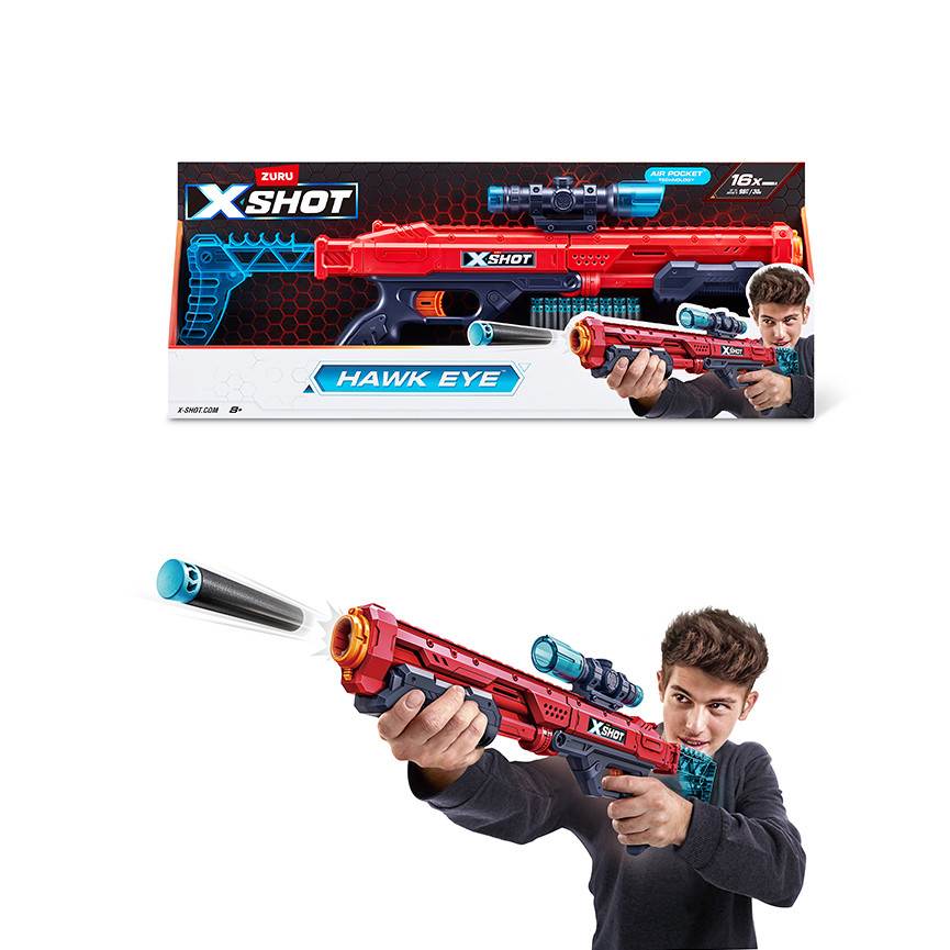 ZURU X SHOT EXCEL HAWK EYE 16 DARDI 36435